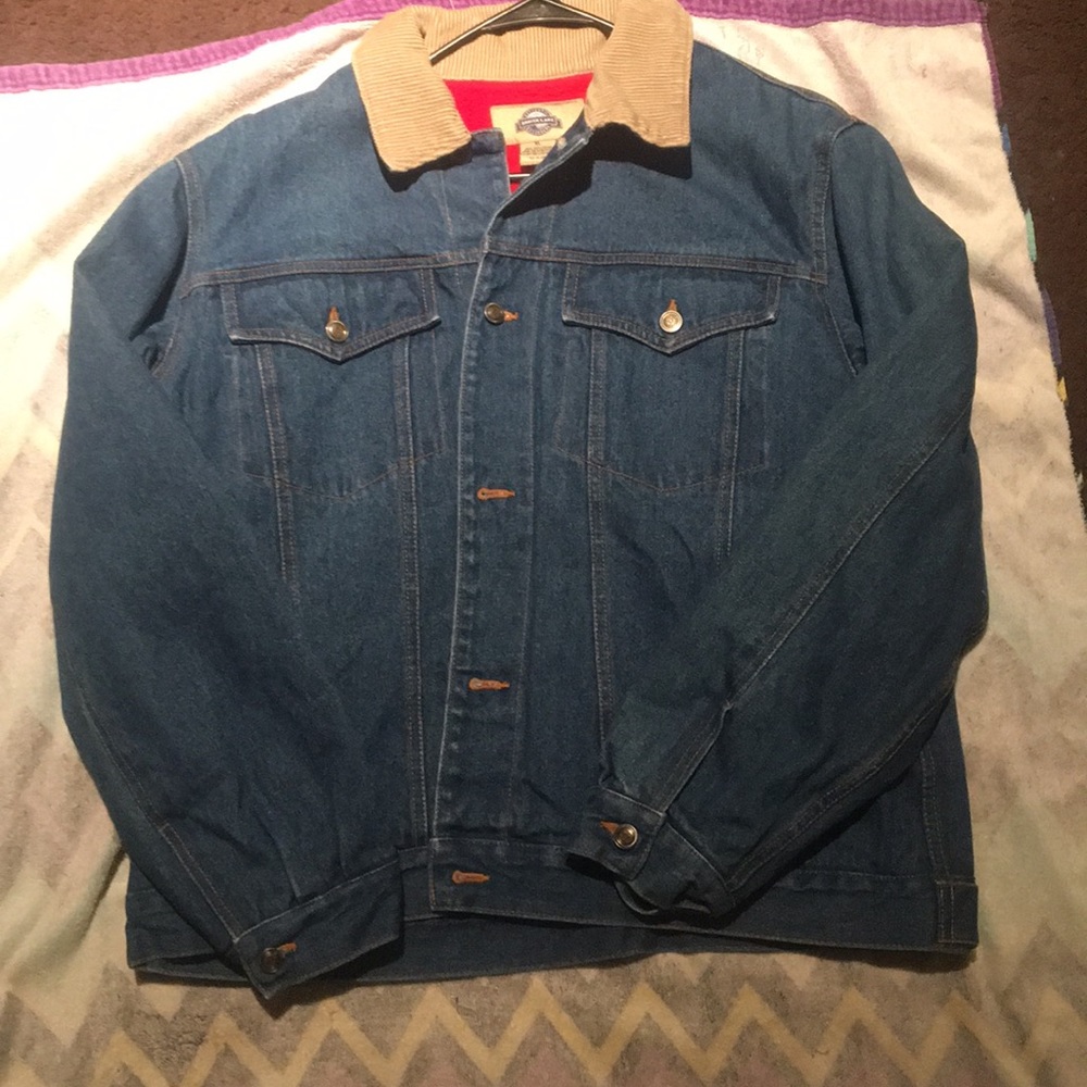 Denim shaved lake jacket